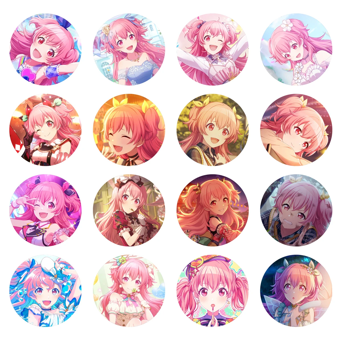 Project Sekai Anime Momoi Airi Meer Meer Jump! 50Mm Metalen Badge Broche Pins