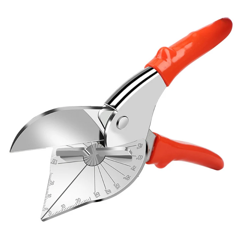 45-135 Degree Miter Cutter Shear Mitre Scissor Siding Wire Duct PVC Plastic Pipe Hose Scissors Hand Tools Angle Shear