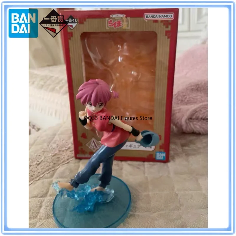 

Bandai Original Ichiban Kuji Anime Ranma 1/2 RANMA SAOTOME Female Version Action Figure Model Desktop Ornaments Gift