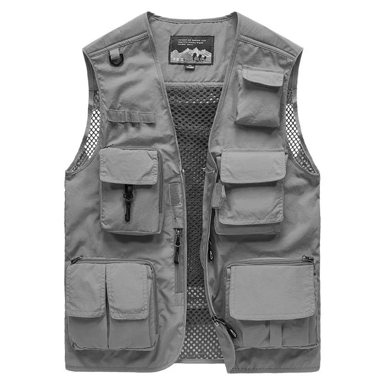 Lente en herfst Outdoor-stijl Gepersonaliseerde Trendy werkkleding Bovenkleding Functionele stijl Gepersonaliseerde tactische vest Heren Tactica