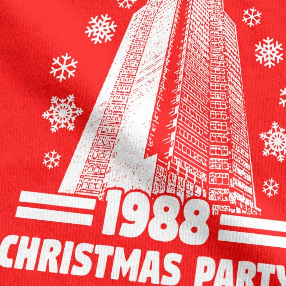 T Shirt Nakatomi Plaza Funny  100% Cotton Christmas Party 1988  Men  Tee Shirt Tops Tees  T-Shirt