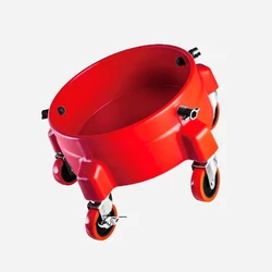 Bucket Dolly 5 Gallon Car Washing With 5 Smooth-Rolling Swivel Casters 360° Turning Bucket Roller Base For Car Cleaning Tools