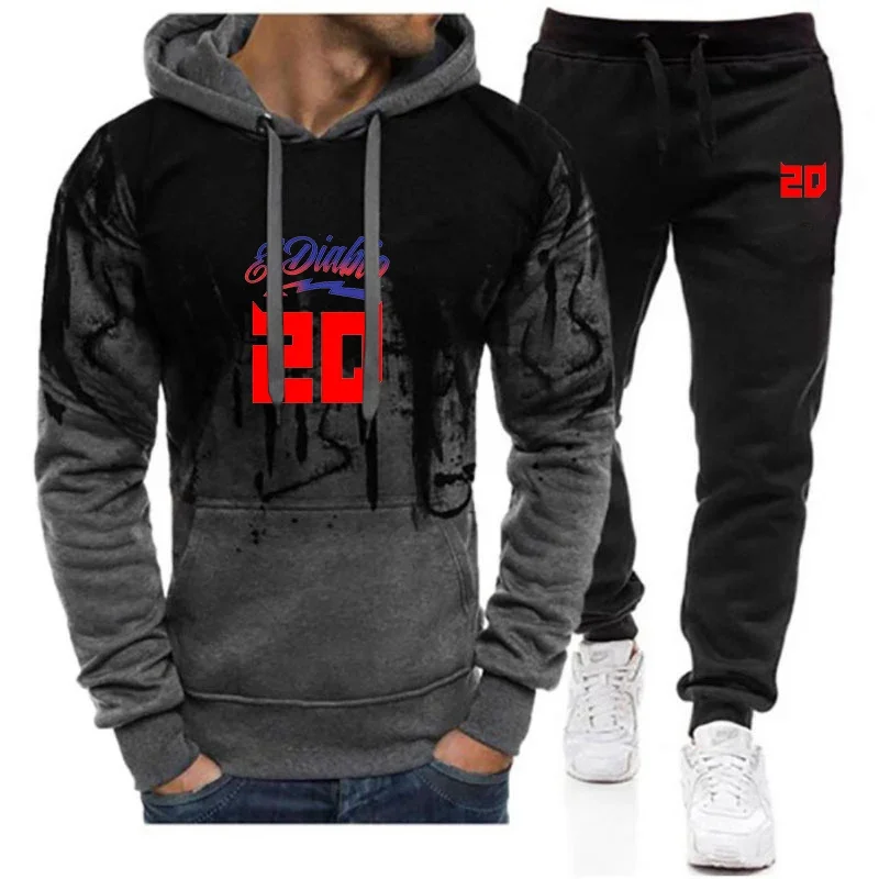 

2024 New Fabio Quartararo Motorcycle Rider Racing Spring and Autumn Men's Hoodie Clothing Sweatshirt and Tracksuit Pant Sets