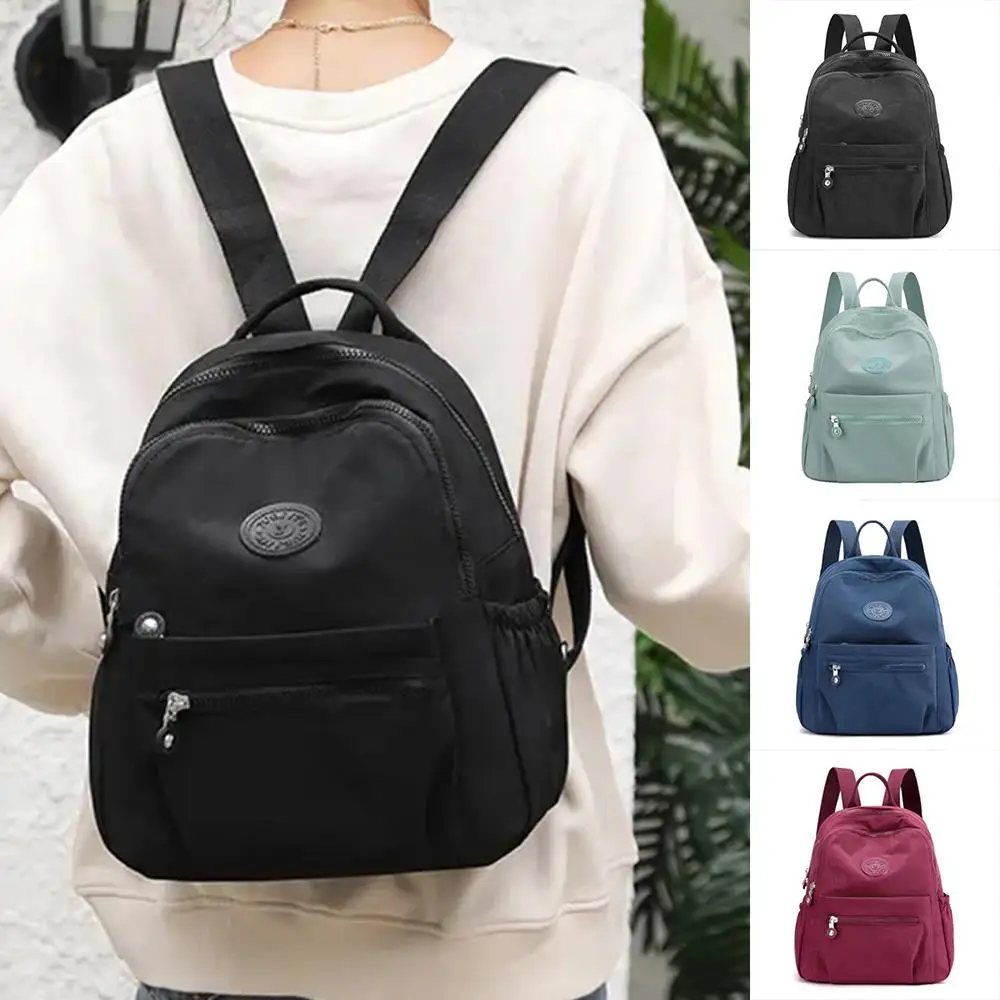 Small Backpack Women Man Travel Large Capacity Rucksack School Shoulder Bag Casual Fashion Mini Daypack