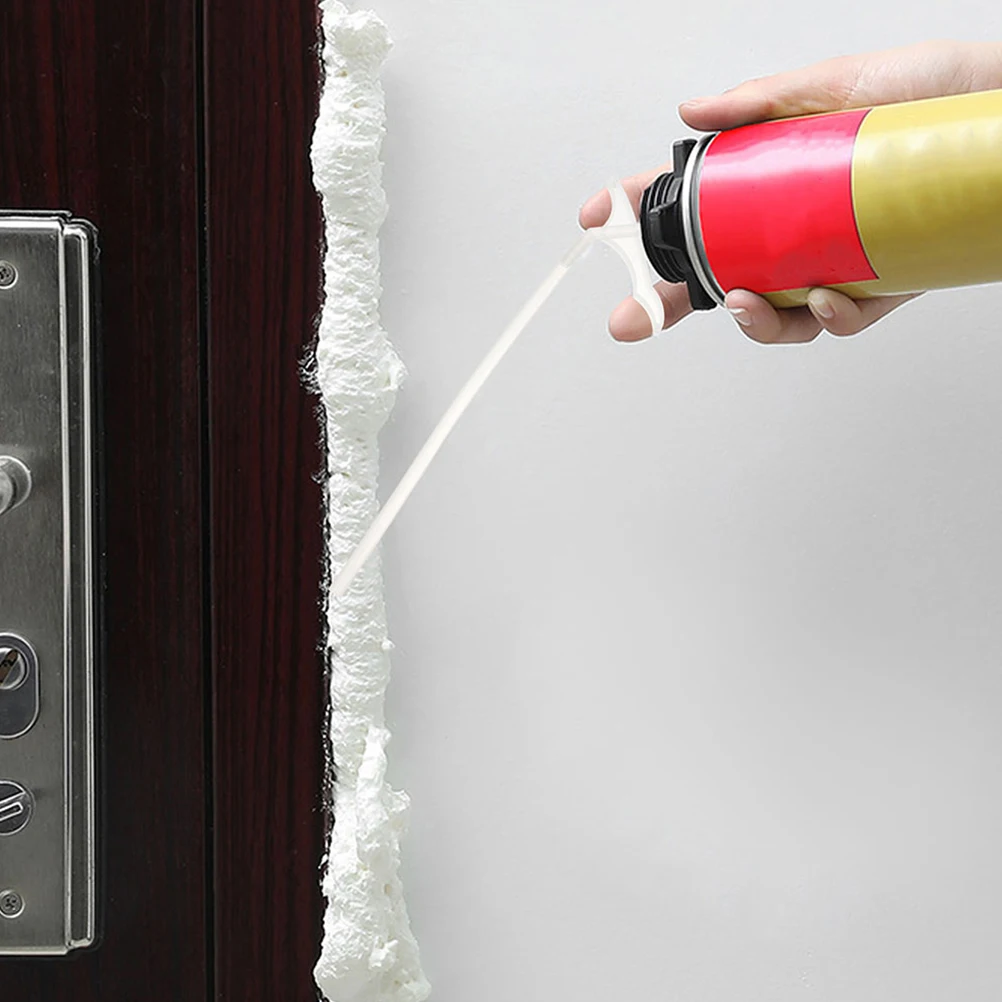 

10 Pcs Foam Hose Gap Sealing Tubes Spray Nozzle Tips Insulation Extension Filler Sealant Dispenser Agent