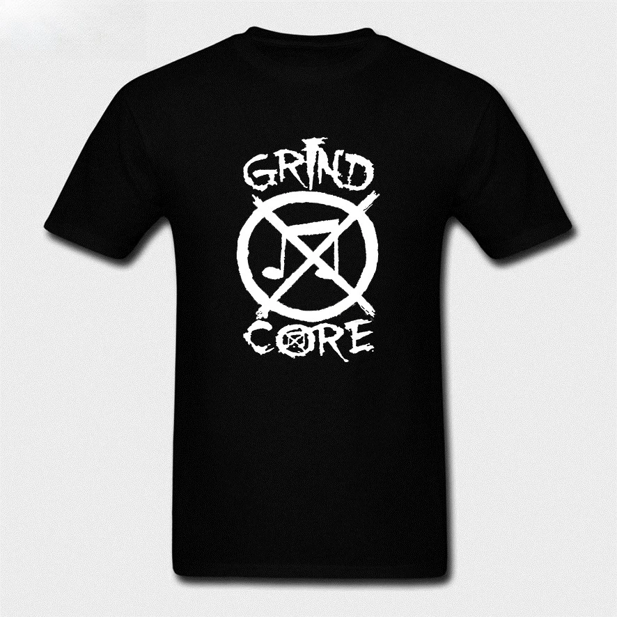 male brand teeshirt men summer cotton t shirt GRINDCORE - Grindcore T-SHIRT Napalm Death TERRORIZER Repulsion AGATHOCLES grind