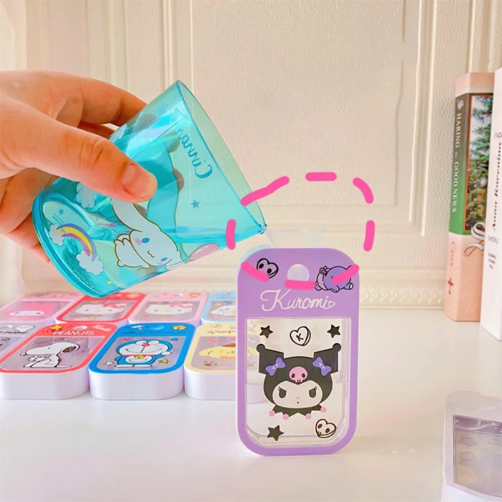 50ml Anime Hello Kitty Sanrio Perfume Spray Bottle Kuromi Cinnamoroll Travel Portable My Melody Cartoon Alcohol Press Bottled - view 2