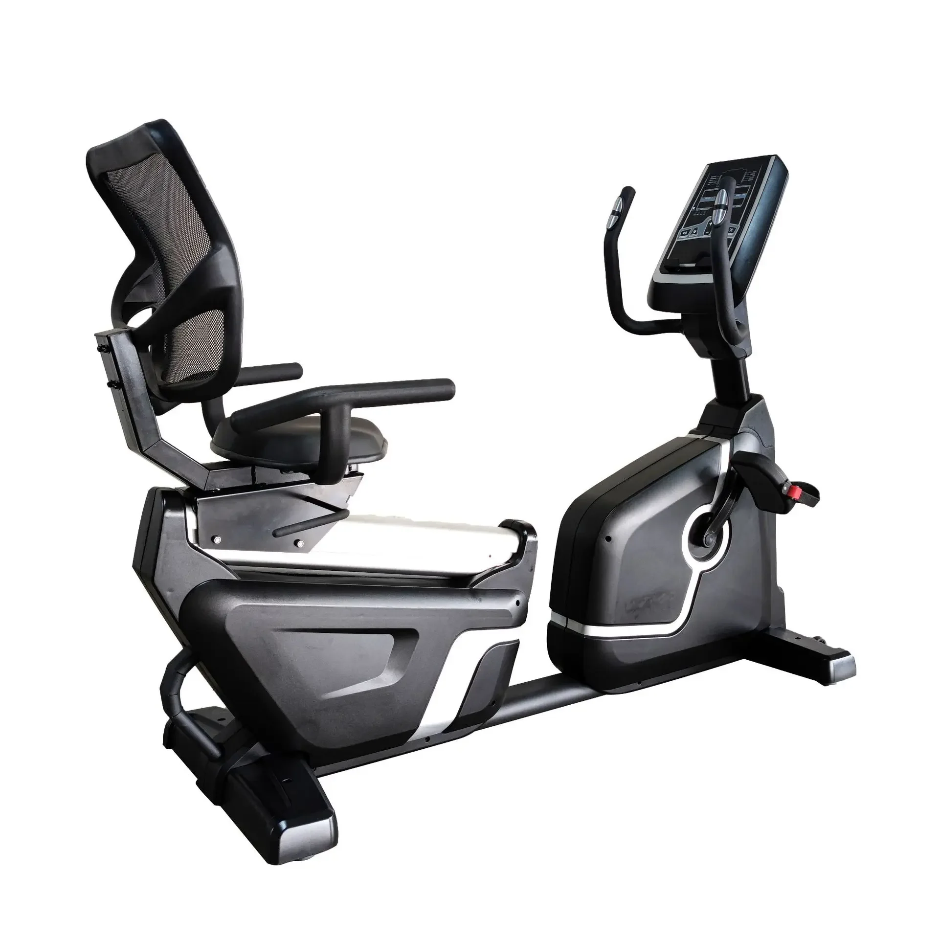 Horizontal fitness commercial  horizontal magnetic control pedal bicycle spinning gym   equipment