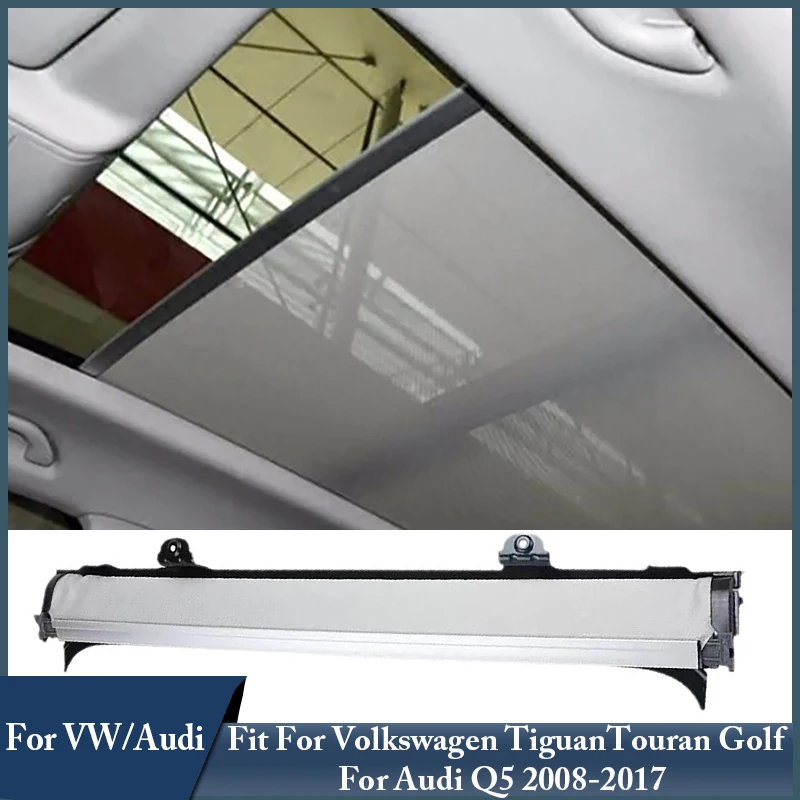 

Auto Roof Sunroof Curtain Cover Car Accessories Hardtop Sunscreen Sunshade Visor Fit For Volkswagen Tiguan For Audi Q5 2008-2017