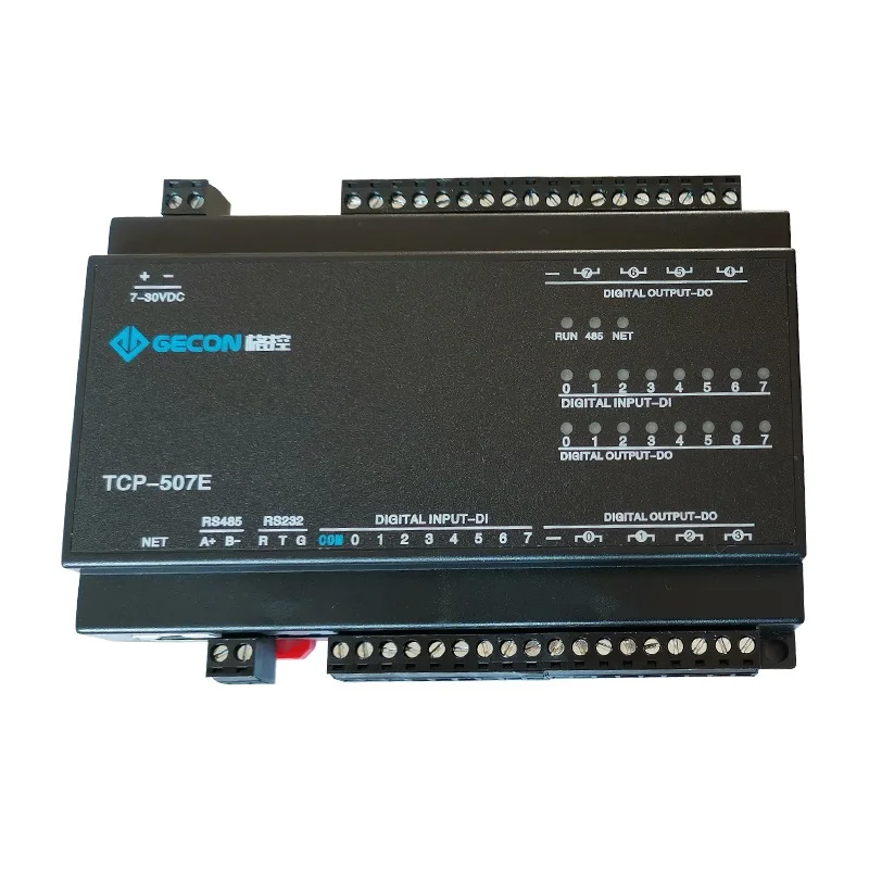 

Релейный выход 8DO, цифровой вход 8DI, порт RJ45, модуль TCP Ethernet IO, контроллер Modbus