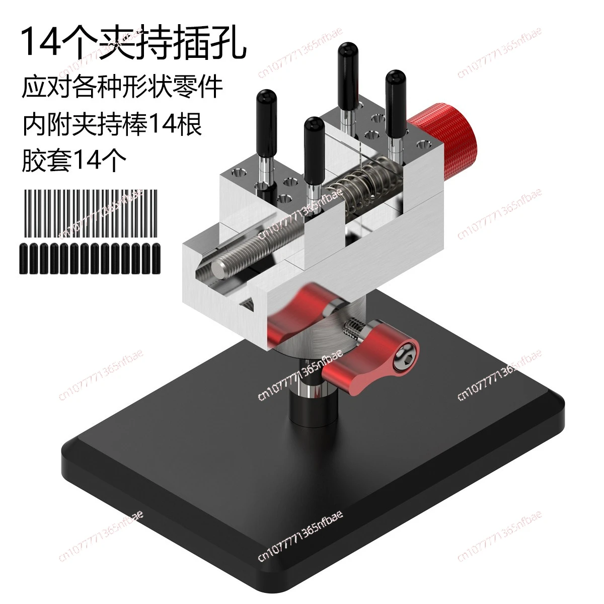 

Precision Mini Table Clamp Vise, Stainless Steel Hobby Tool Model Assembly