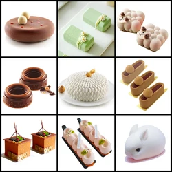 29 Style Cake Decorating Mold 3D Silicone Molds Baking Tools For Heart Round Cakes Chocolate Brownie Mousse Make Dessert Pan