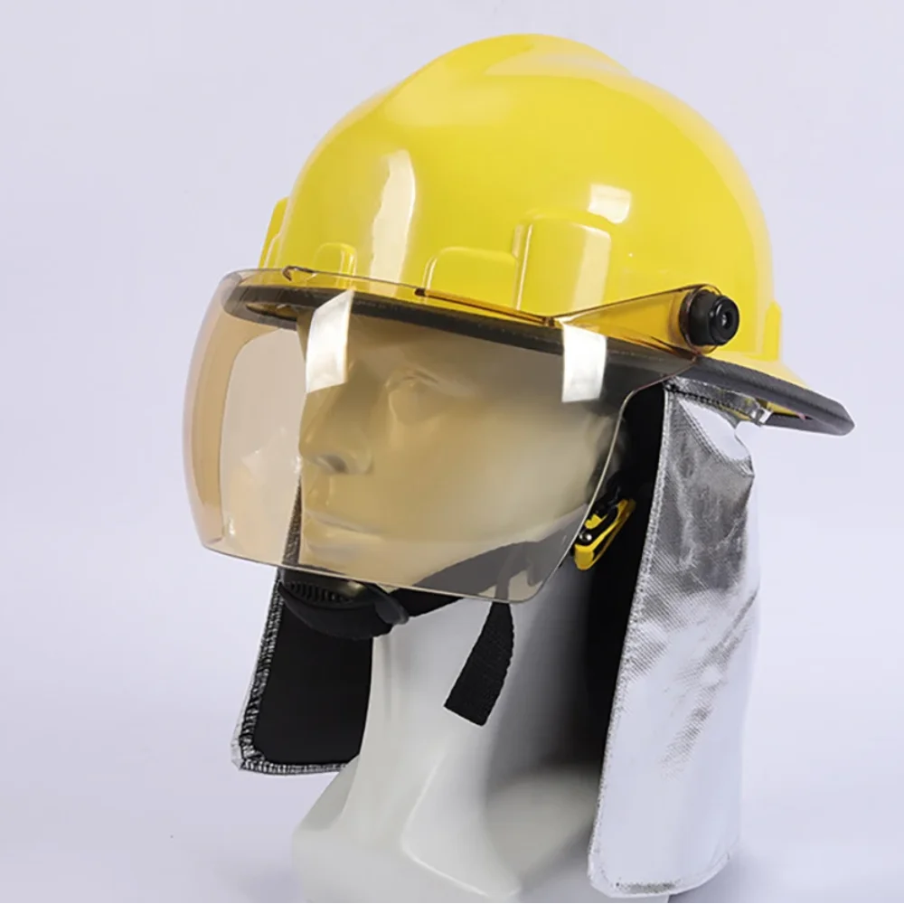 Capacete de segurança aprovado pelo fogo do ABS, bombeiro, bombeiro com cabo, salvamento da emergência, máscara protetora, CE, estilo coreano, projeto o mais novo