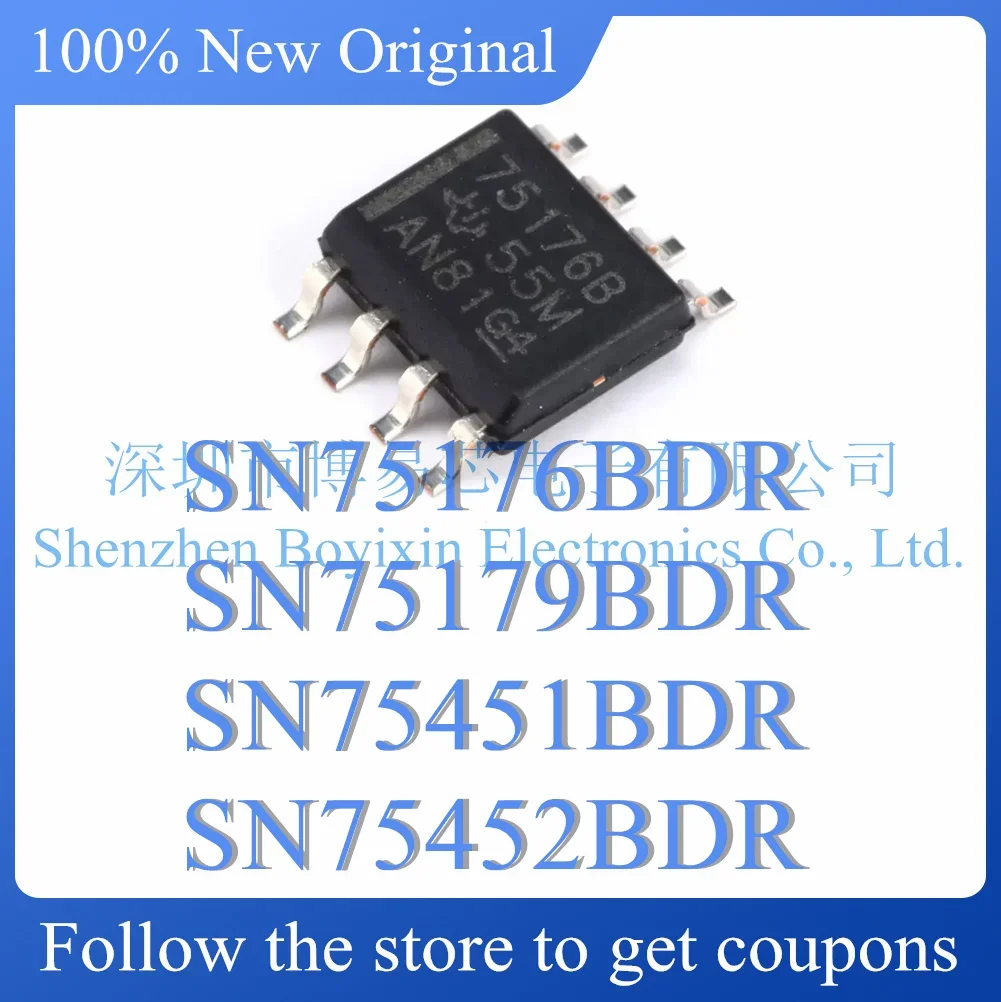 NEW SN75176BDR SN75179BDR SN75451BDR SN75452BDR.Original Product.