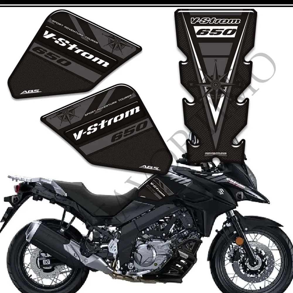 Tank Pad TankPad Protection Stickers Fuel Oil Kit Adventure For Suzuki V STROM VSTROM DL 650 XT 650XT 2018 2019 2020 2021 2022