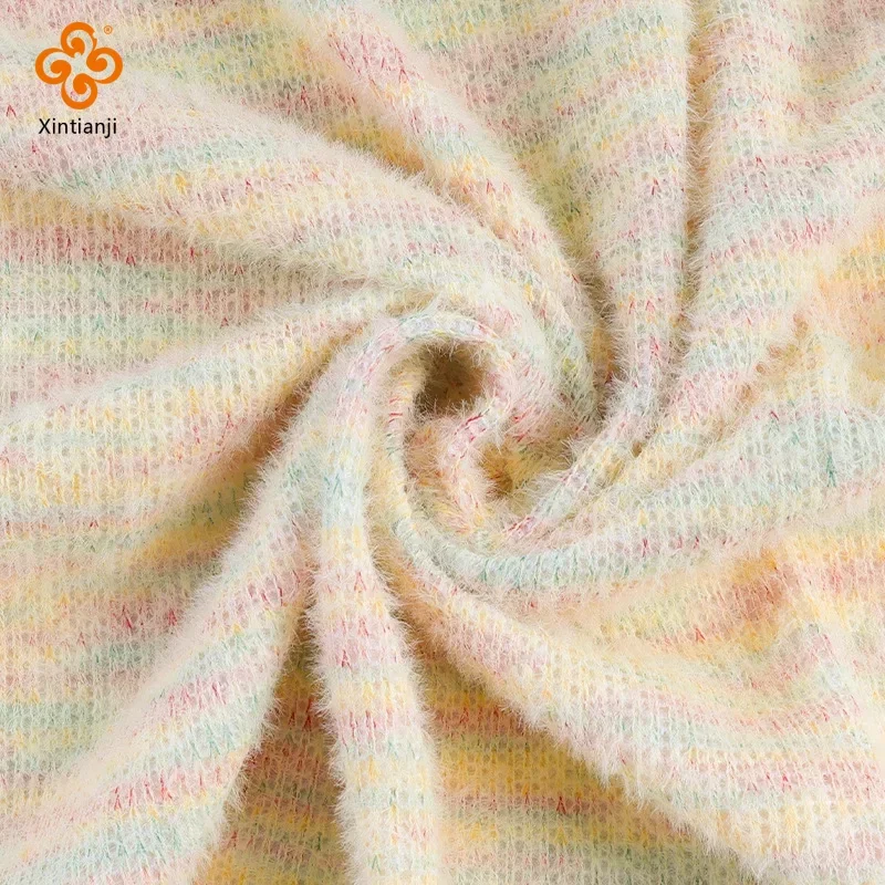 100x160cm 350g Sweater Knit Braided Fabric 4 New Colors By The Meters Fluffy Hair DIY Materials for Bags, Shoes, Hats, Blankets