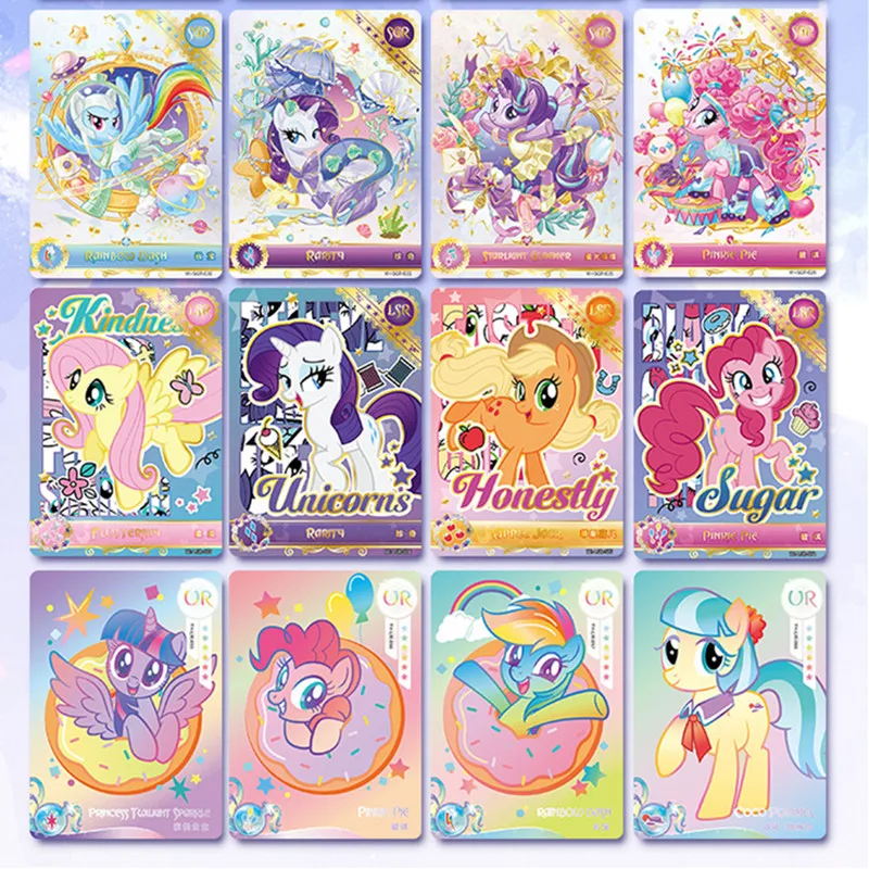 KAYOU My Little Pony:Friendship is Magic Cards Anime Peripherals Rare SC SGR Collectible Card New Game Collection Card Toys Gift