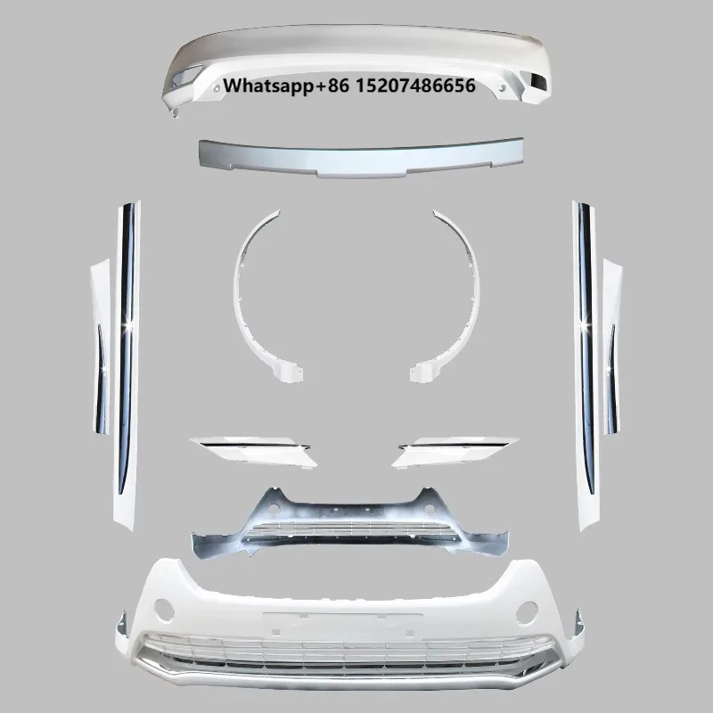 Factory Direct Sell  Upgrade Body Kit for RAV4  Style 2013 2015 Car Front Bumper Rear Bumper Modification Accessories