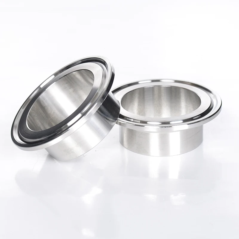 

12.7-133Mm 0.5" 0.75" 1" 1.5" 2" 2.5" 3" 4" Tri Clamp SUS 304 Stainless Steel Sanitary Fitting Weld Ferrule Homebrew Beer