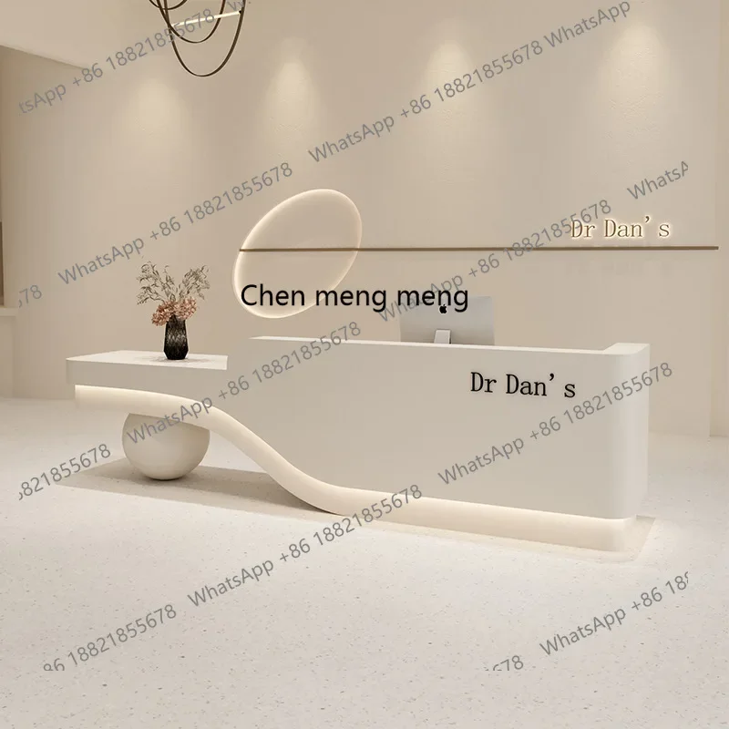 

Beauty salon checkout page Clothing store Bar clinic Front desk Company reception desk