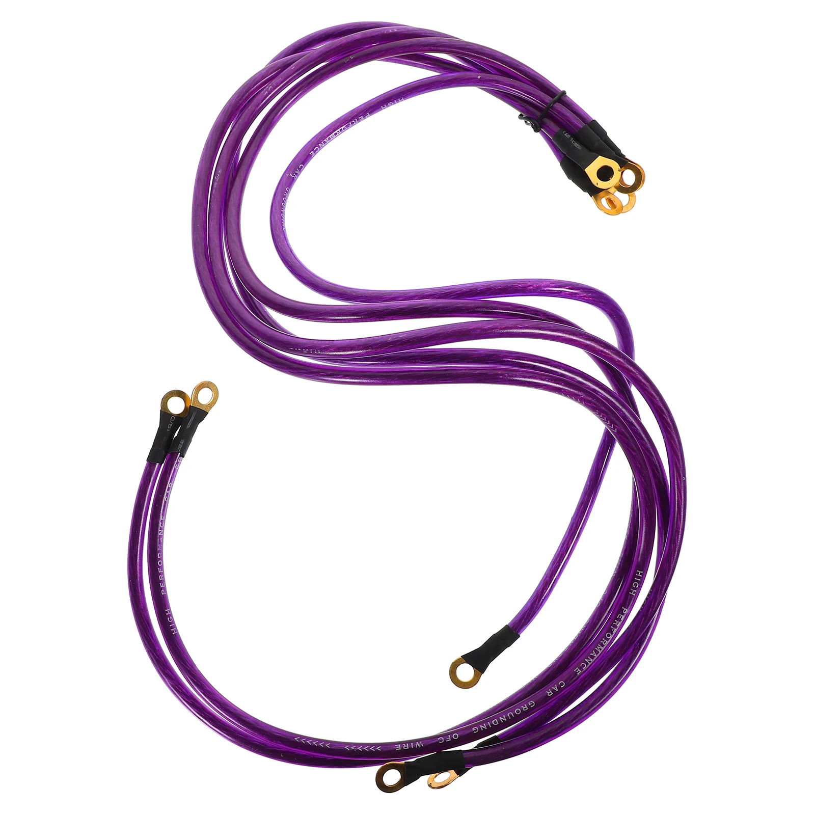 

5PCS Wire Subwoofer Cable Stereo Audio Cables Replacement Speaker Line Car Plastic Strong Materials