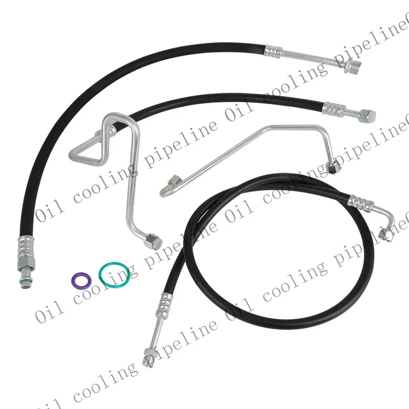 A+ A/C Discharge & Suction & Liquid Hoses Lines Set For Ford F-100 F150 Bronco V8