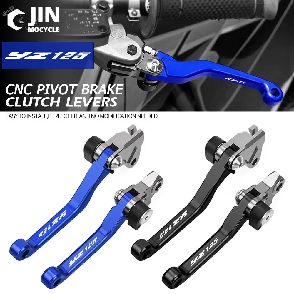 Motorcycle Brake Clutch Lever Motocross dirt bike Brakes Levers YZ 125 Handle FOR YAMAHA YZ125 2015 2016 2017 2018 2019 2020