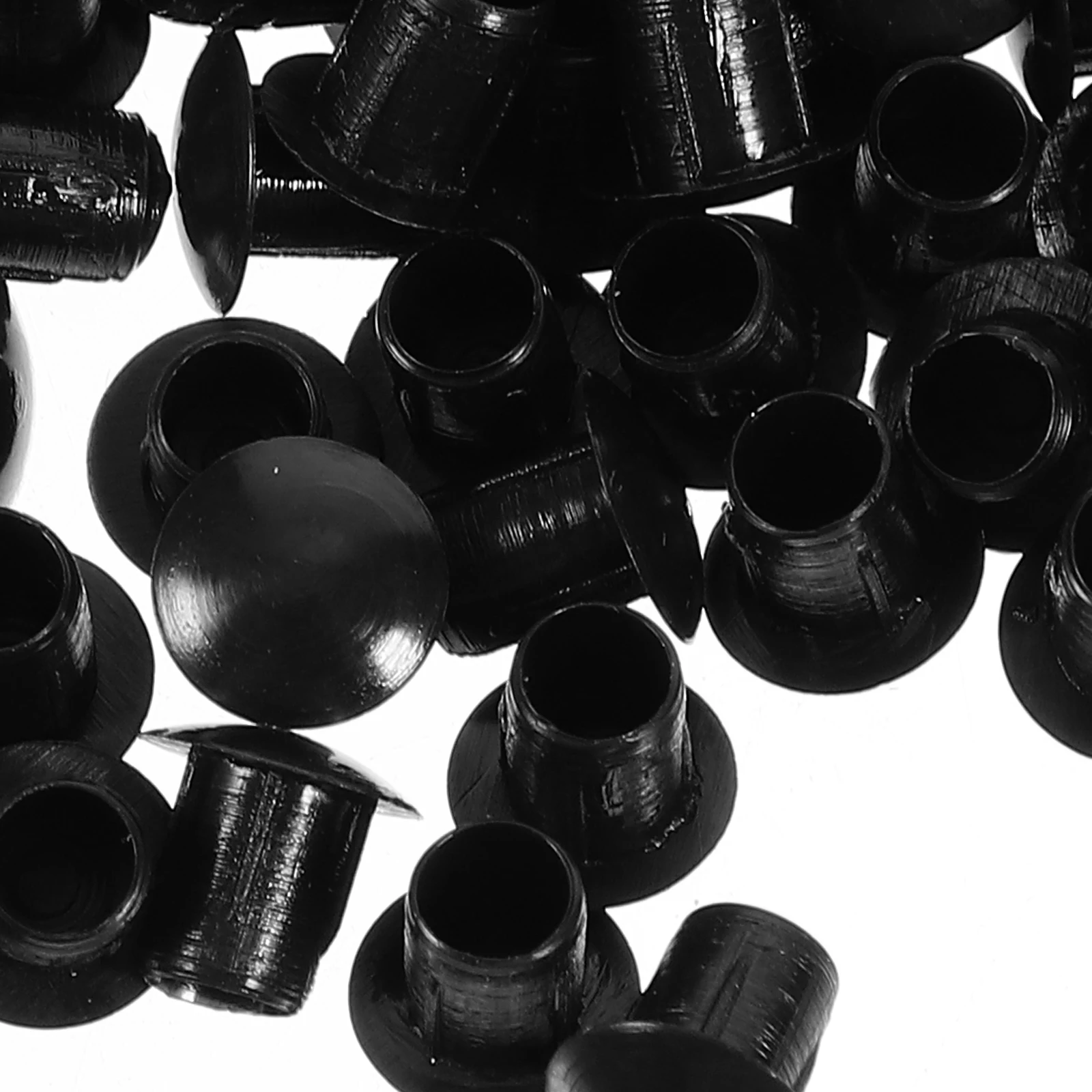 

300pcs Round Furniture Hole Plugs Plastic Locking Hole Caps Floor Protection Glide Tips Cover End Tubes Noise