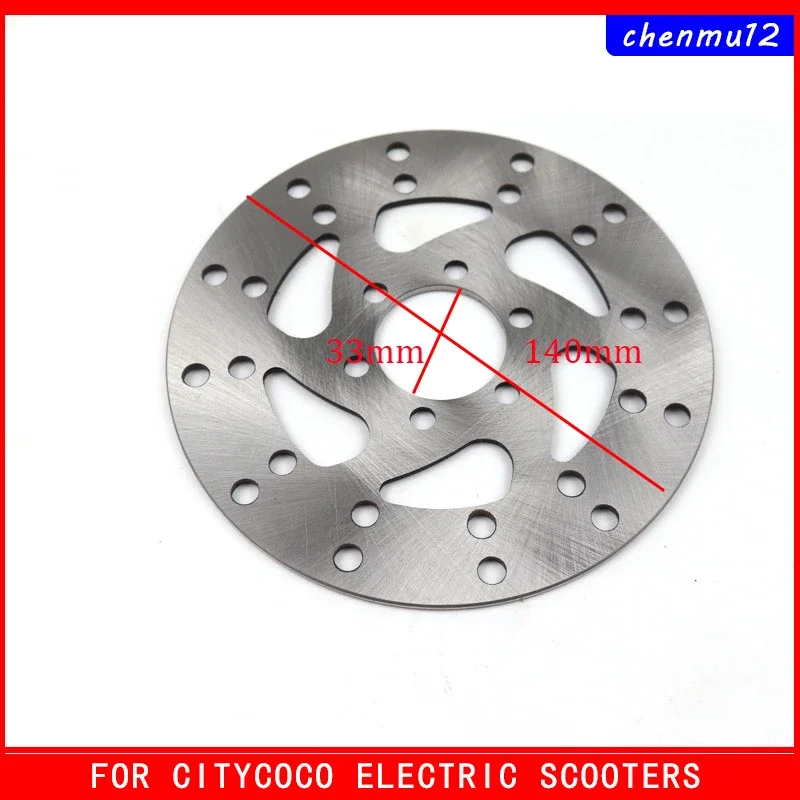 Discos de freno delanteros y traseros de 140 mm / 168 mm de vehículos eléctricos hidráulicos para Citycoco