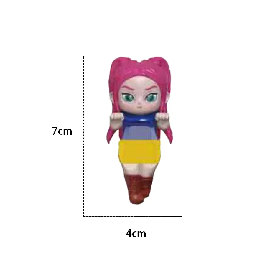 K pop demon hunters figura de Anime Mini juguetes 2025 Kpop Linda caja misteriosa de PVC muñeca coleccionable modelo decoración de escritorio regalos