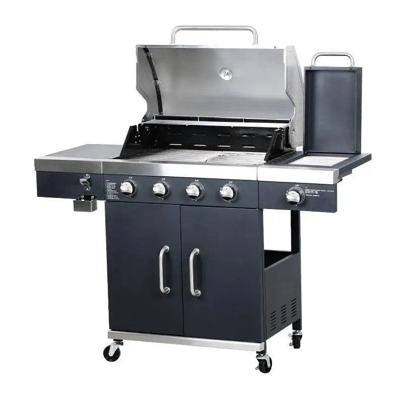 

Gas Barbecue Yard Villa Stainless Steel Grill BBQ Grills Outdoor