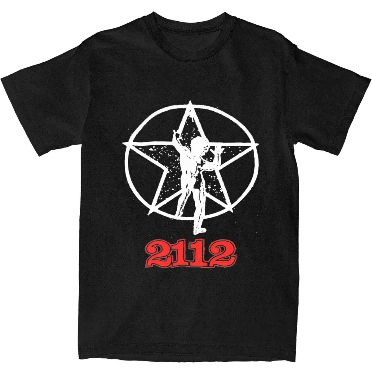 Oversized T-Shirt Rock Rush Band 100 Cotton T-Shirts Canadian Rock Band Tshirt for Men Summer Awesome Short Sleeve Top Tees