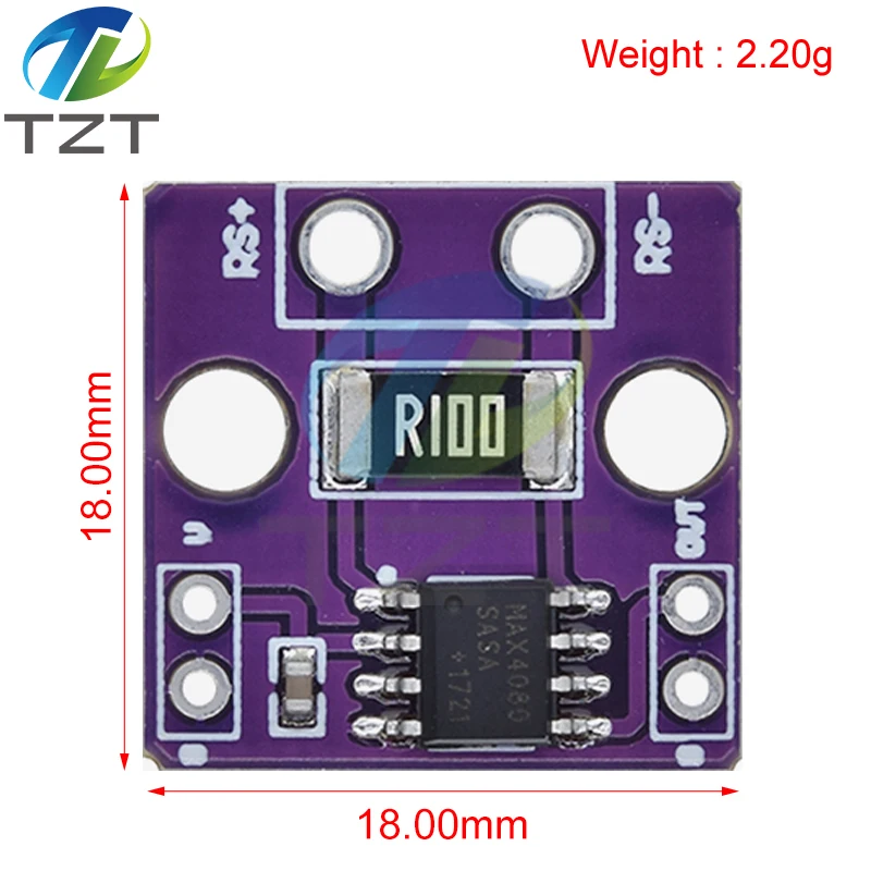 MAX4080 MAX4080SASA Current Module Current Sense Amplifier Detector Module High Precision 4.5V 190uA For Arduino