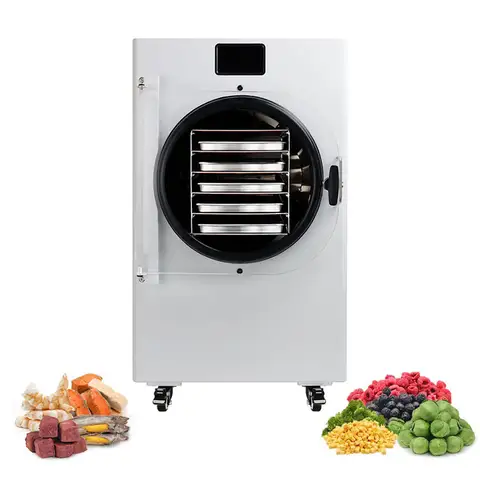 Household Commercial Electric Freeze Dryer Lyophilizer Digital Control LED Display For Pet Food Lab Use-Low Temperature Freeze
