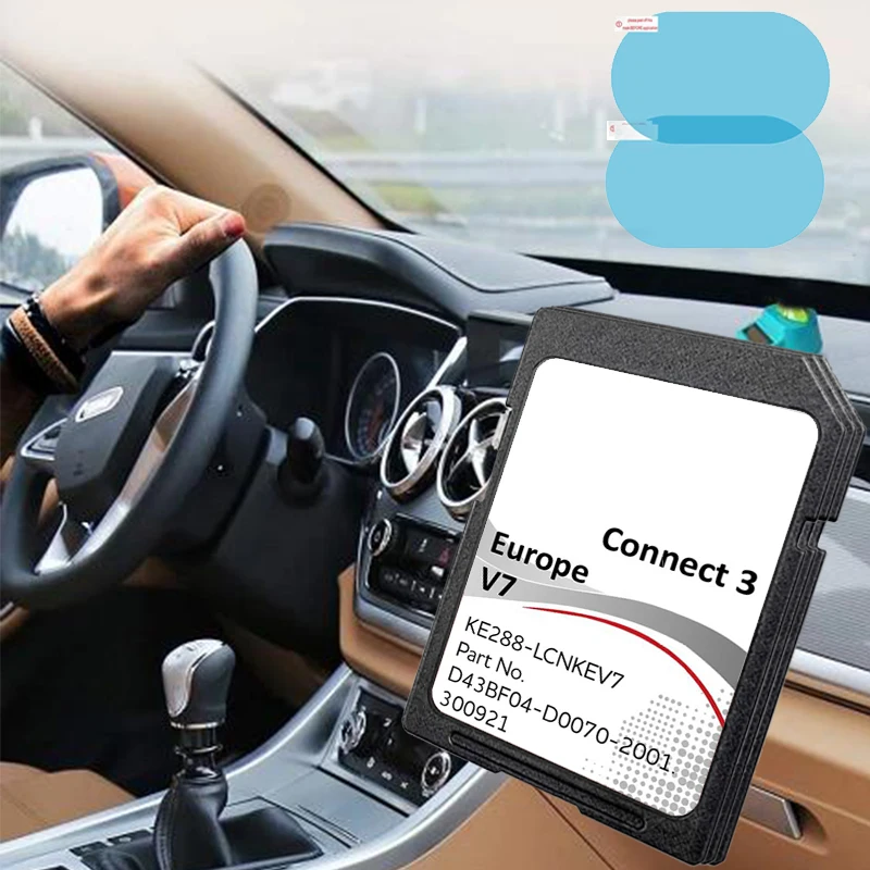 16GB Connect3 V7 Sat Nav GPS Map Version SD Card GPS for Nissan Europe Car