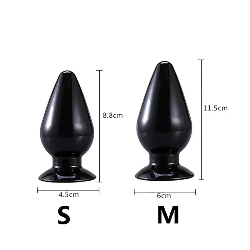 S/M Silicone Plug Anal Butt Plug Beginner Anal Stimulation Trainer Male Women Trrainer Anal Adult Sex Toys For Couples SM