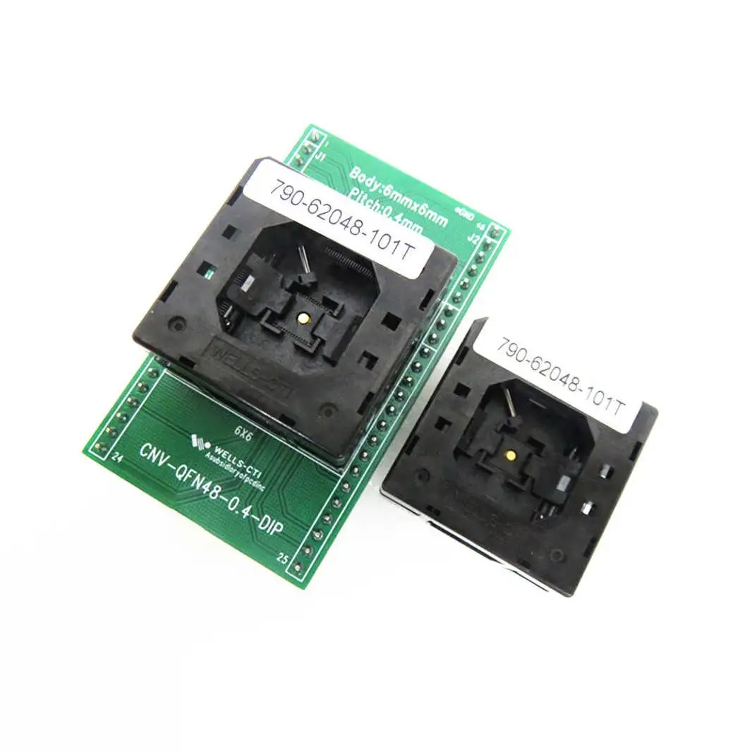 Test Fixture 790-62048-101TG QFN48/DIP6*6mm (0.4mm Pitch)