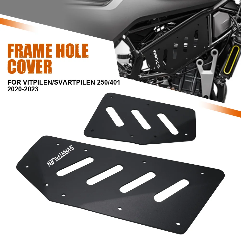 

For Husqvarna Vitpilen/Svartpilen 250/401 2020 2021 2022 2023 Motorcycle Set Side Frame Covers Plate Set Parts Side Panel Cover