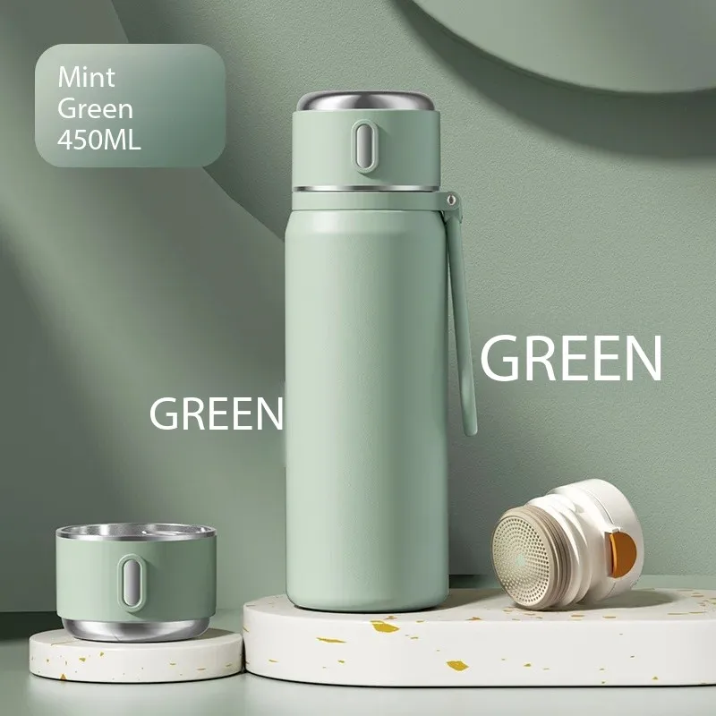 كوب ترمس ذكي للفتيات مستوى المظهر العالي 316 كوب ماء من الفولاذ المقاوم للصدأ للطعام للأطفال والطلاب كوب خاص للمدرسة #5