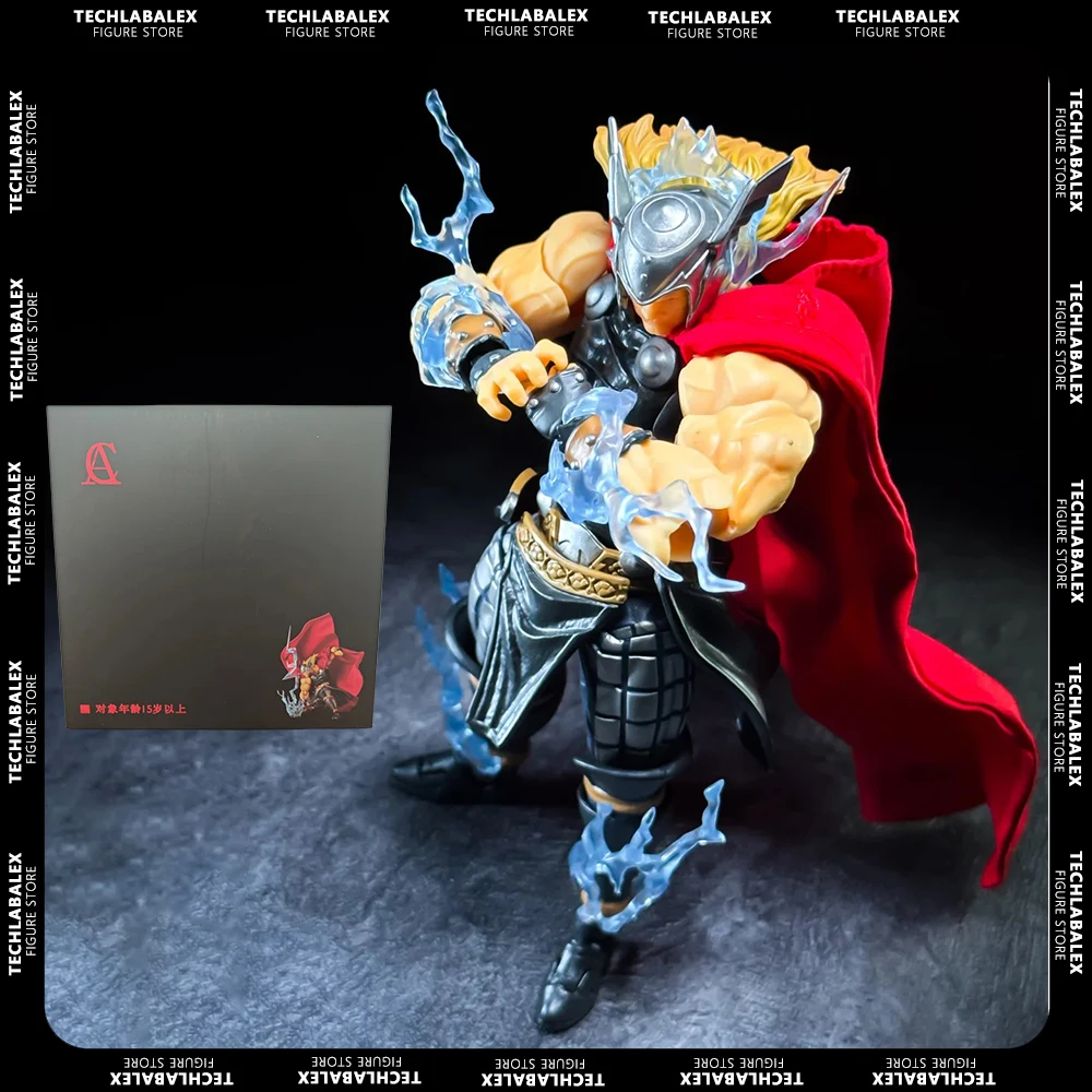 In Stock Ac Toys Norse Mythology Thor Ac Factory Kaiyodo Amazing Yamaguchi Revoltech Thor Action Figure Super Hero Figures Toys