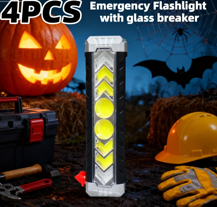 

1-4 шт. солнечный фонарик с выключателем стекла, оконный дырокол, для экстренной помощи, работы, кемпинга, дома.