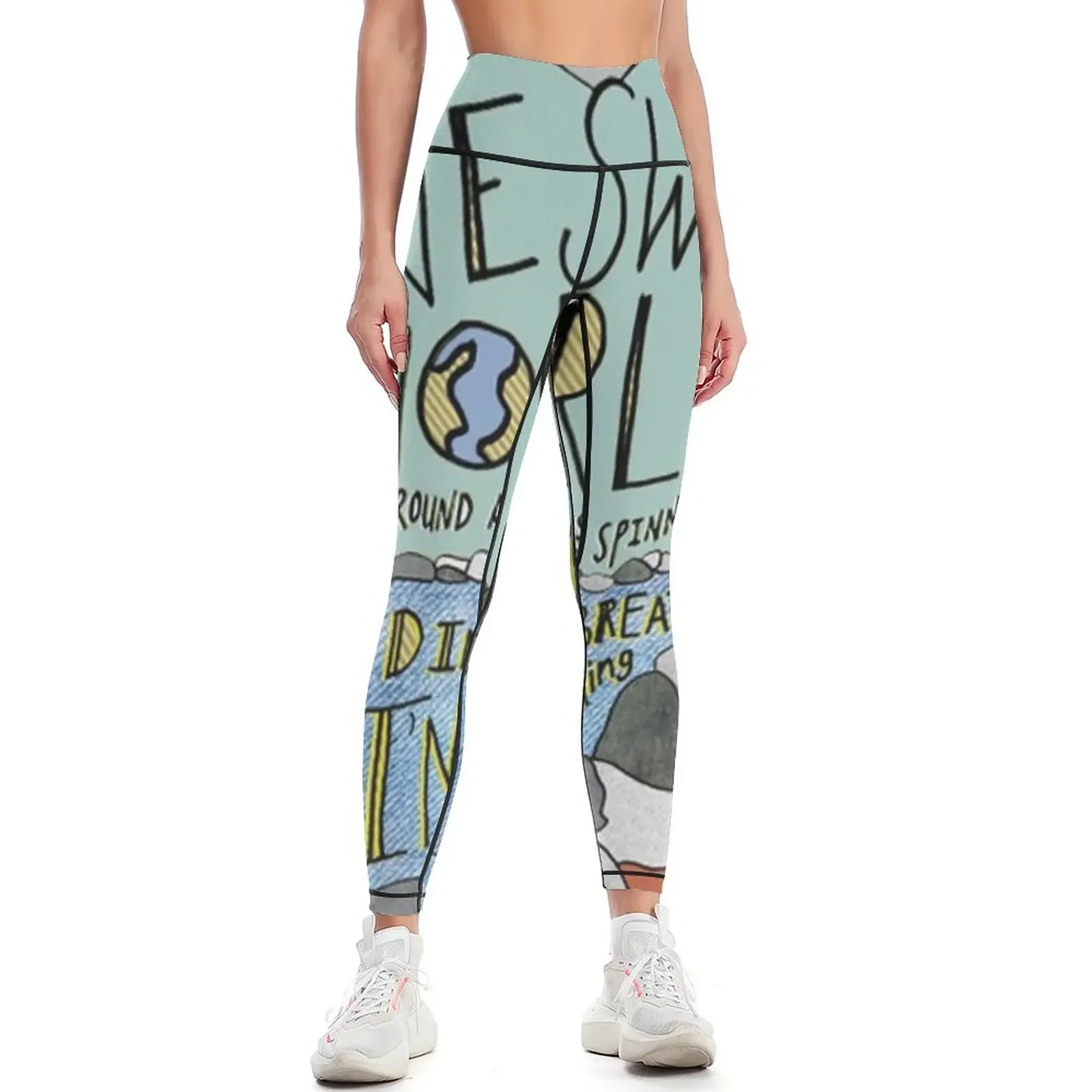 

one sweet world Leggings sportswear gym sporty woman push up Female legging pants Women's high waist Womens Leggings