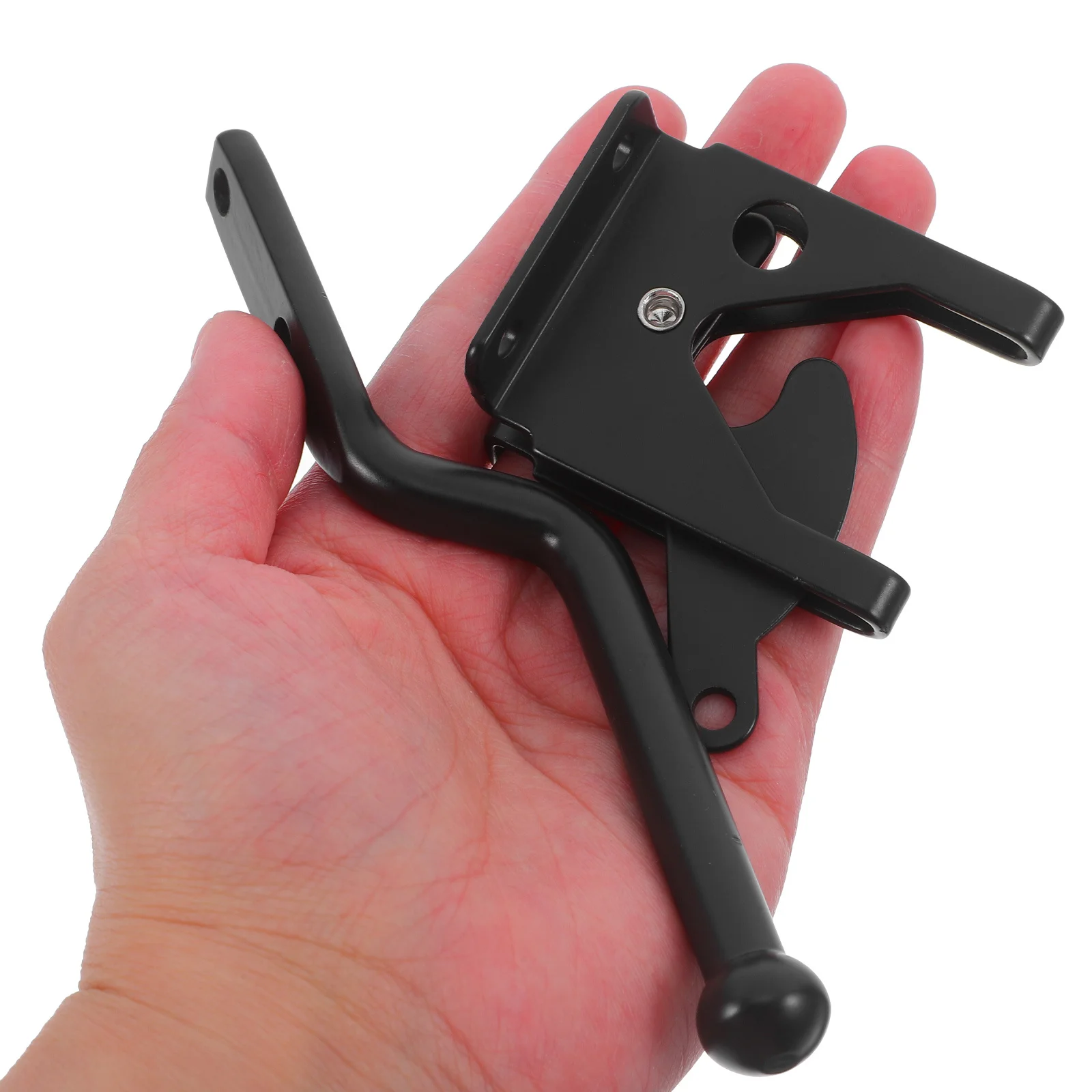 

Heavy Duty Outdoor Spring Fences Barn Door Lock Carbon Steel Security Hinge Accessory Fence Lock Spring Loaded