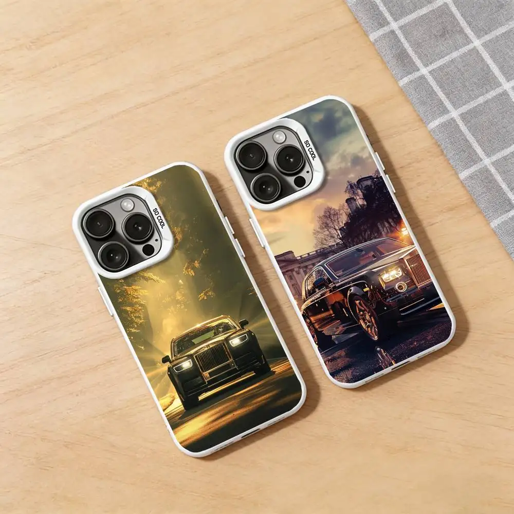 

P-Phantom Ultra Luxury Sedan Phone Case for iPhone 17 16 Max Mini 15 14 13 Pro Plus 12 11 X XS Air Hard Protector