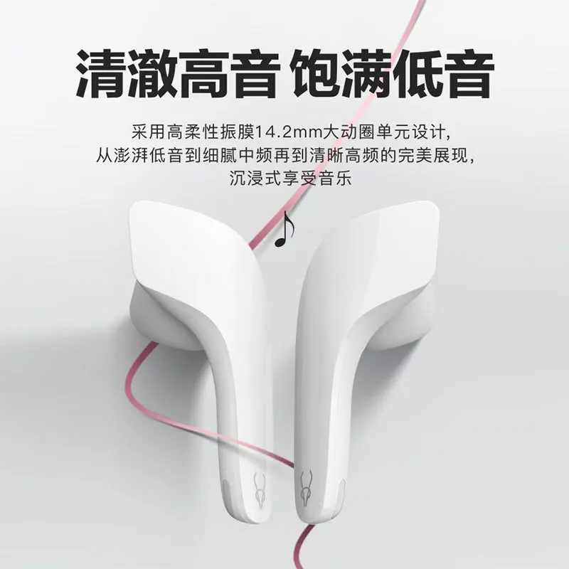 Wireless bluetooth headset high value game music low stress super long battery life private mode