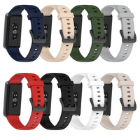 For Realme Band 2 Strap Smart Watch Accessories 18mm Silicone Bracelet Belt Wristband Watch Band