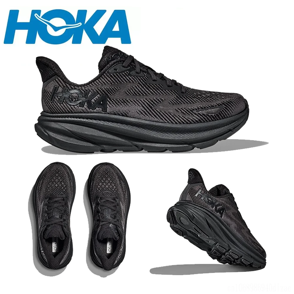 Hoka One One Clifton 9 Running Shoes Trainer Mens and Women's Lightweight Cushioning Marathon