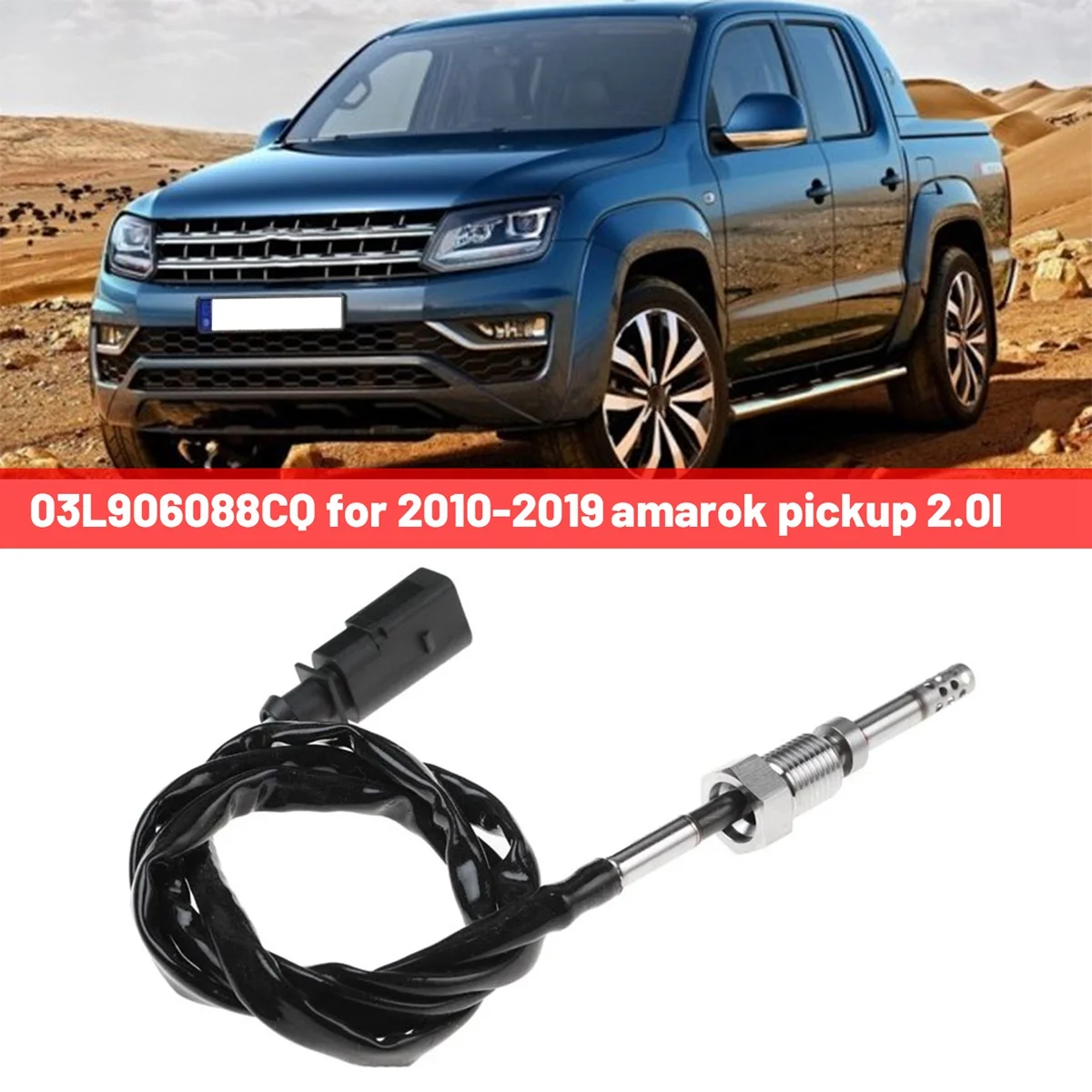 Imagem -02 - Sensor Automático de Temperatura do ar para vw Amarok Pickup 2.0l 03l906088cq Sensor de Temperatura 20102023