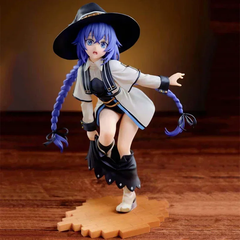 Anime figura de ação modelo brinquedos, estatueta Roxy Migudia, Mushoku Tensei reencarnação sem emprego, PVC menina bonita, 2-Dimensional