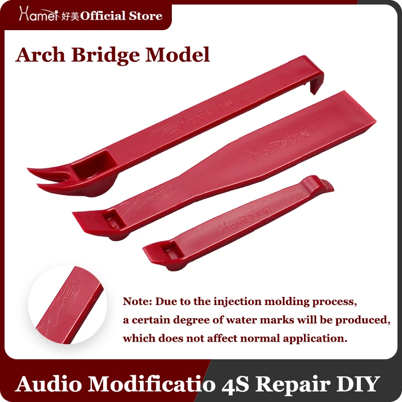 3pcs Arch bridge Model Auto Audio Trim Removal Panel Door TrimRemoval Tool Kit Accessories For Audi BMW Toyota Nissan Citroen